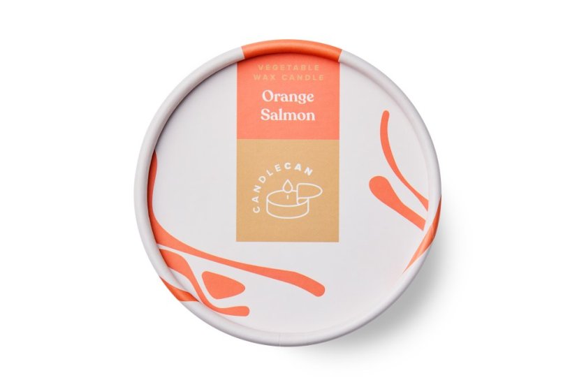 Svíčka Candy Candle - Orange Salmon