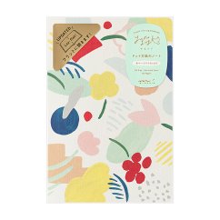 Midori Yuru Log B6 – Motif Textile