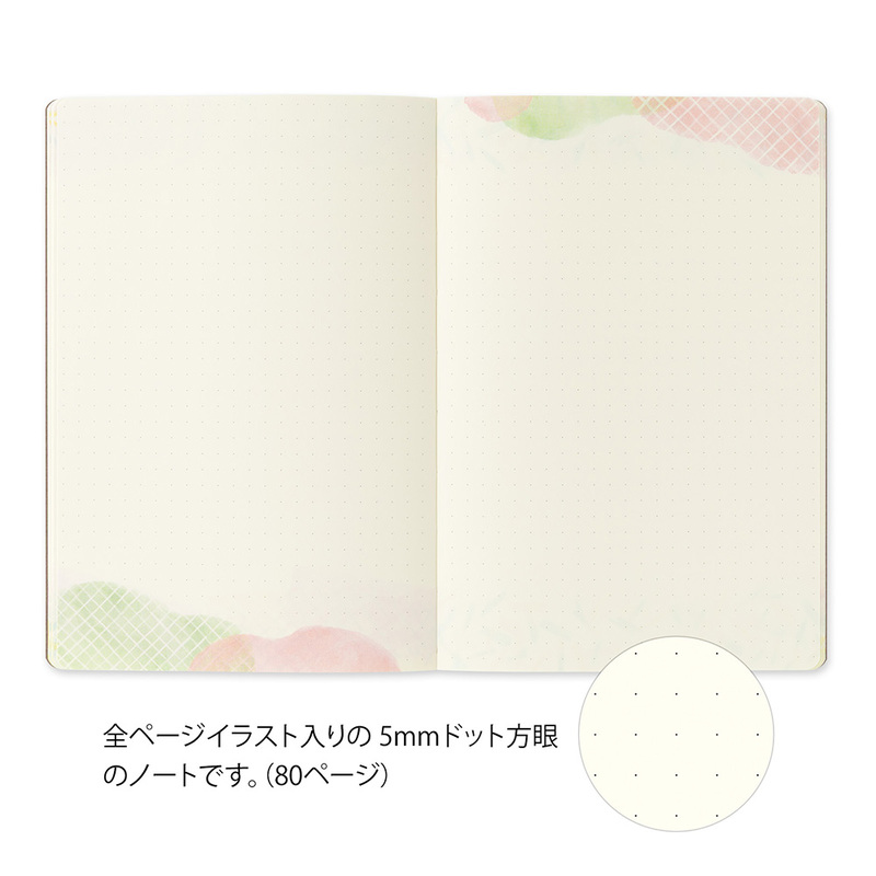 Midori Yuru Log B6 – Watercolour