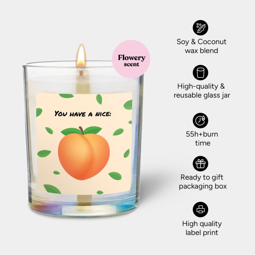 Svíčka Chatty Candles - You have a nice...