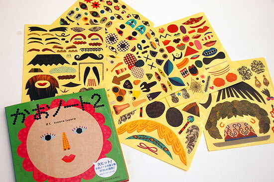 Kreativní kniha samolepek – Make Faces