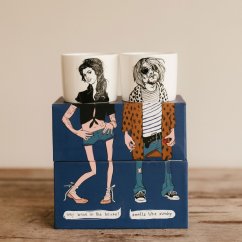 Designové espresso hrnky PolonaPolona – Amy a Kurt