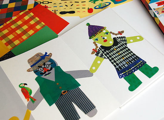 Kreativní kniha Work & Create – Postavy