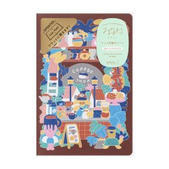 Midori Yuru Log B6 – Coffee Shop