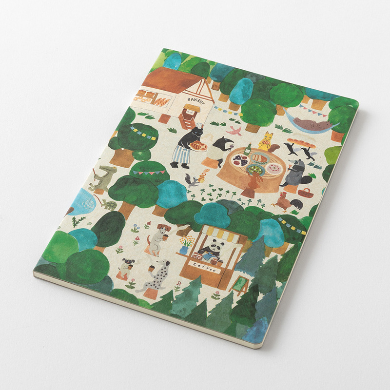 Midori Yuru Log B6 – Animal Forest