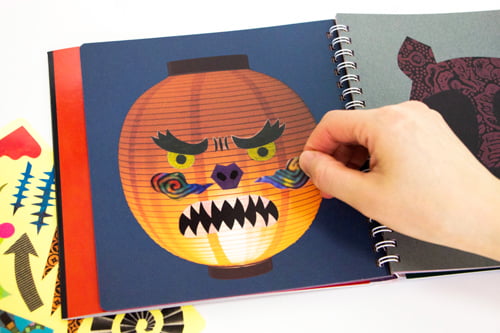 Kreativní kniha samolepek – Make Faces - Monsters