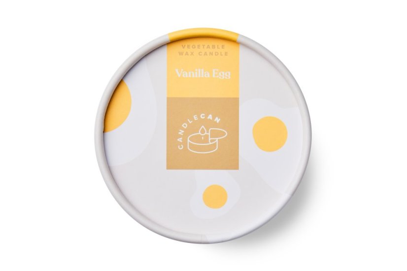 Svíčka Candy Candle - Vanilla Egg
