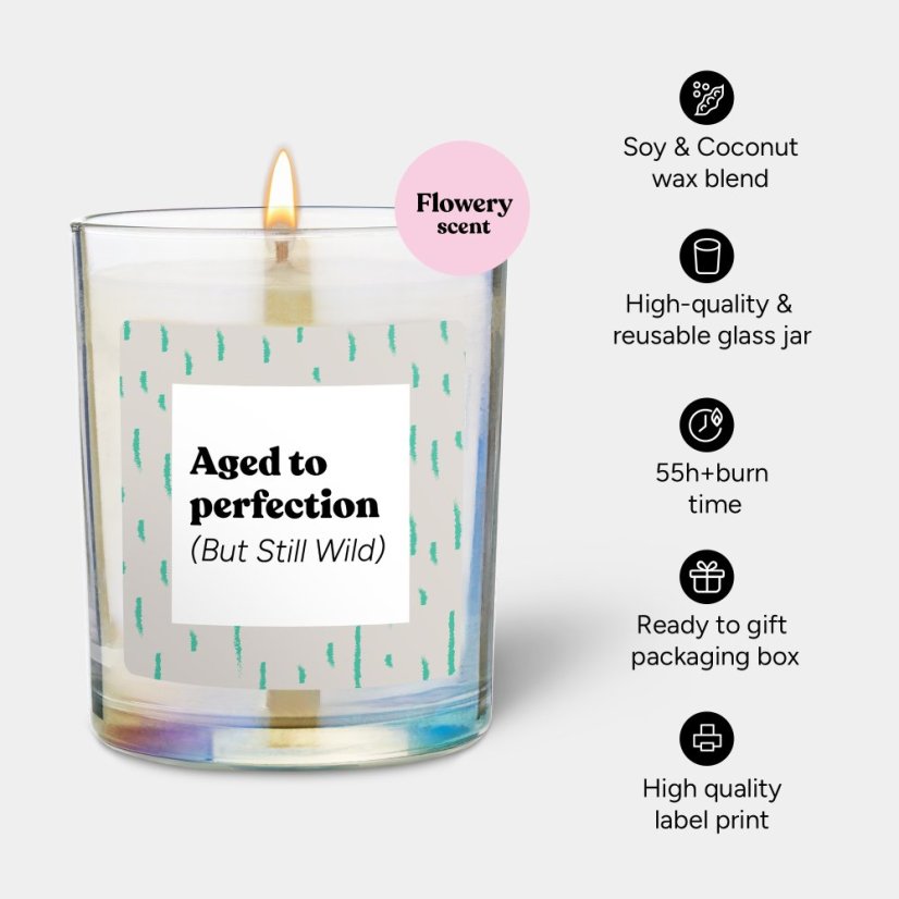Svíčka Chatty Candles - Aged to perfection