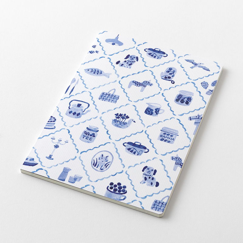 Midori Yuru Log B6 - Blue Nordic