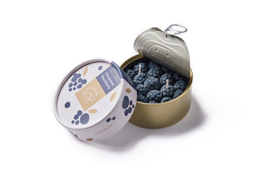 Svíčka Candy Candle - Cinamon Blackberry