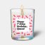 Svíčka Chatty Candles - Happy f*cking birthday Queen