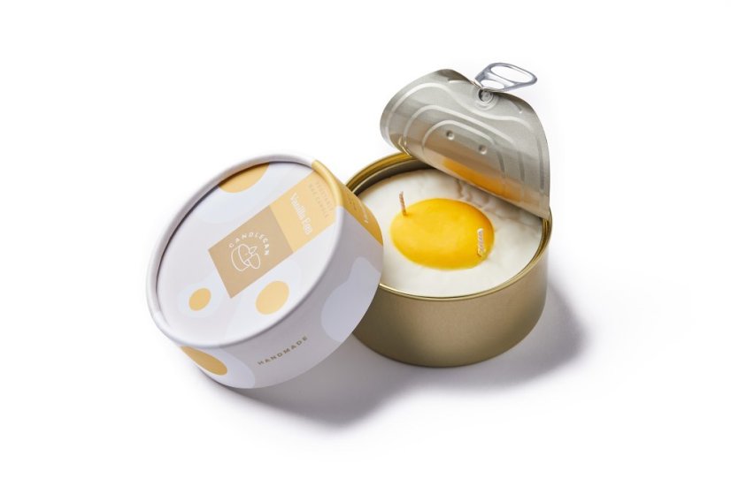 Svíčka Candy Candle - Vanilla Egg