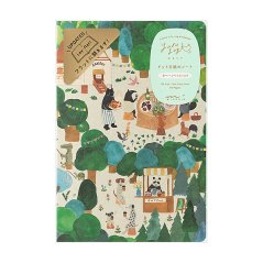 Midori Yuru Log B6 – Animal Forest