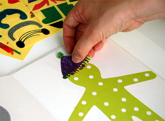 Kreativní kniha Work & Create – Postavy